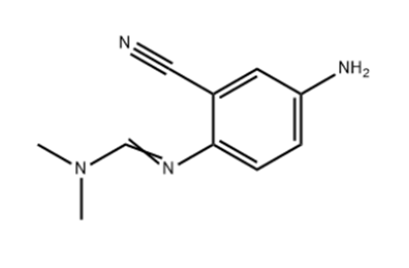 N'-(4-氨基-2-氰基苯基)-N,N-二甲基甲酰胺