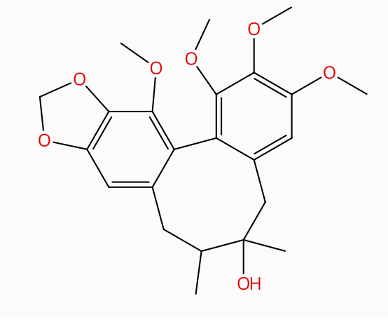 五味子醇乙，58546-54-6，Gomisin A，天然产物，中药对照品。