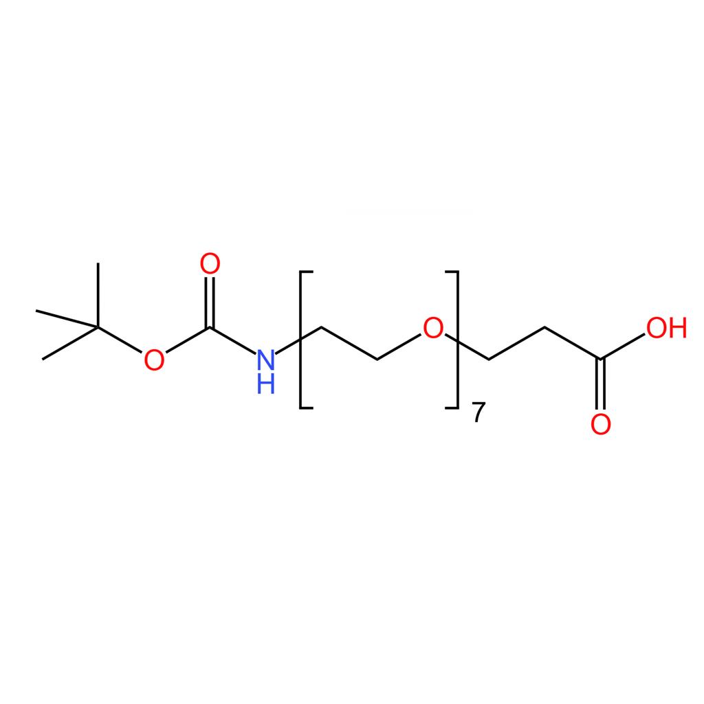 叔丁基-氨基-七乙二醇-丙酸  99%