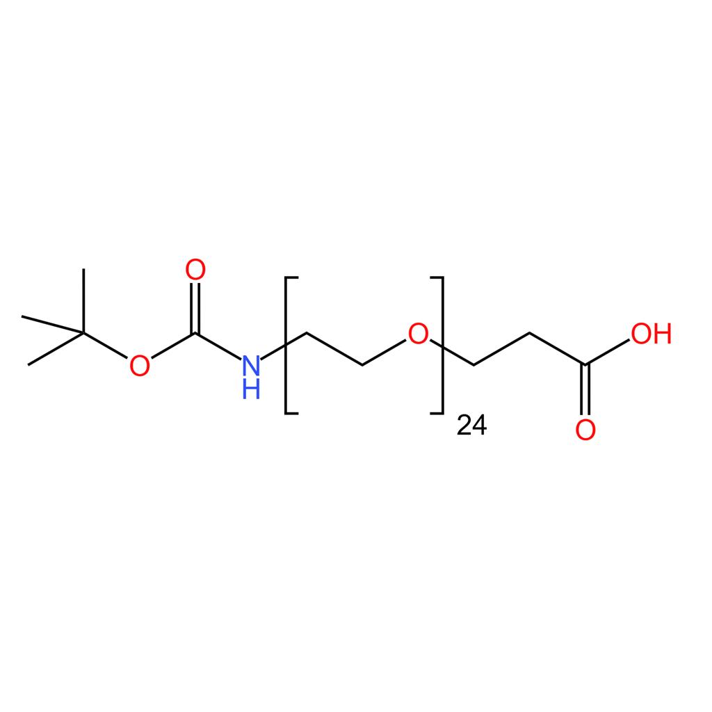 叔丁基-氨基-二十四乙二醇-丙酸   99%
