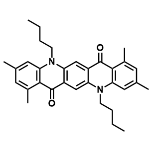 5,12-二丁基-1,3,8,10-四甲基喹啉并[2,3-b]吖啶-7,14(5H,12H)-二酮