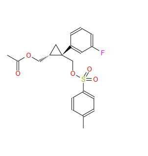 1450904-92-3；((1R,2S)-2-(3-氟苯基)-2-((对甲苯氧基)甲基) 环丙基) 甲基乙酸酯