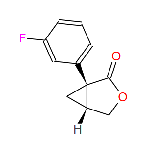 528587-70-4；（1S,5R）-1-（3-氟苯基）-3-氧杂双环[3.1.0]己-2-酮