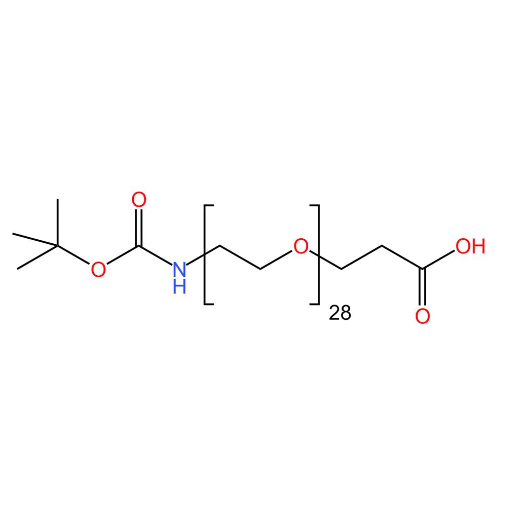 叔丁基-氨基-二十八乙二醇-丙酸  99%