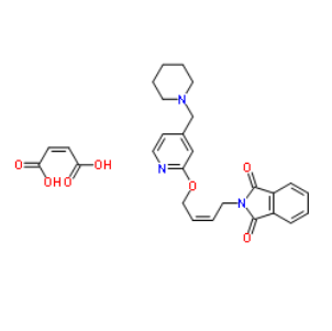 N-[顺-4-[4-(N-哌啶甲基)吡啶-2-氧]-2-丁烯-1-基]邻苯二甲酰亚胺顺丁烯二酸盐