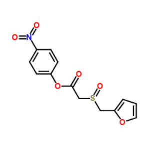 p-硝基苯基2-(亚磺酰基糠基)乙酸甲酯；123855-55-0