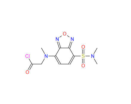 DBD-COCl [=4-(N,N-二甲基氨磺酰)-7-(N-氯甲酰甲基-N-甲氨基)-2,1,3-苯并恶二唑]