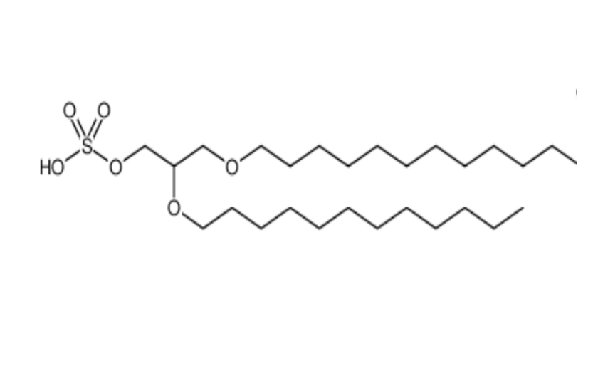 二月桂甘油-硫酸酯 1-Propanol,2,3-bis(dodecyloxy)-,1-(hydrogensulfate)