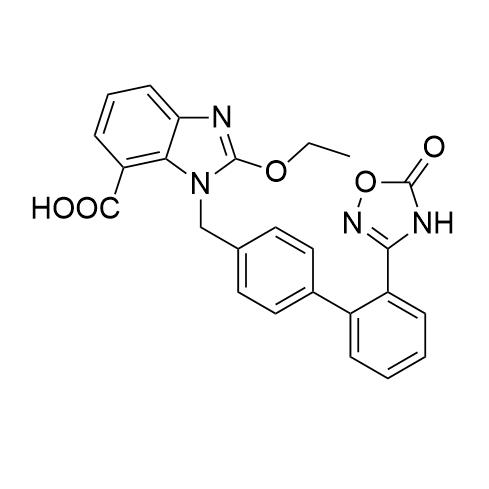 2-乙氧基-1-((2'-(5-氧代-4,5-二氢-1,2,4-噁二唑-3-基)-[1,1'-联苯]-4-基)甲基)-1H-苯并[d]咪唑-7-羧酸