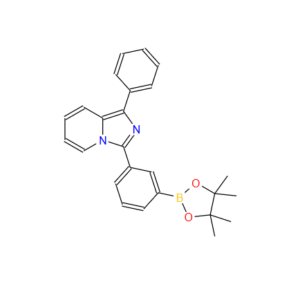 1-Phenyl-3-(3-(4,4,5,5-tetramethyl-1,3,2-dioxaborolan-2-yl)phenyl)imidazo[1,5-a]pyridine