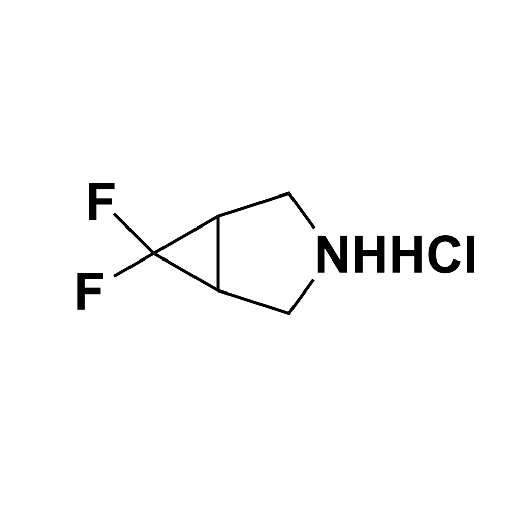  6,6-二氟-3-氮杂双环[3.1.0]己烷盐酸盐 