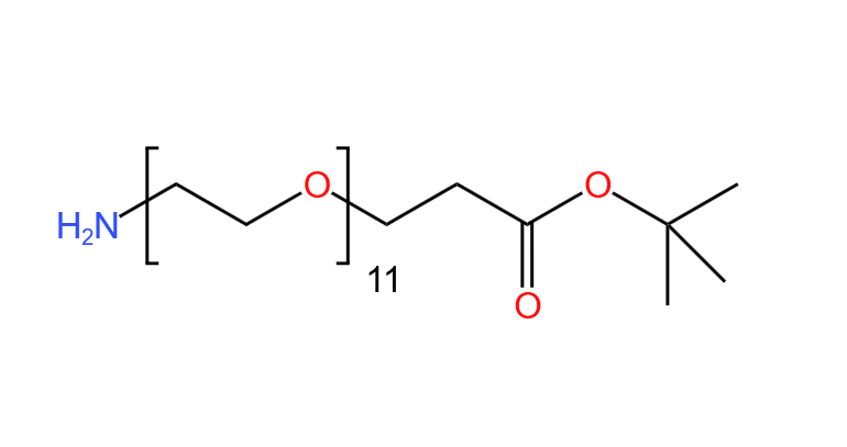 氨基-十一乙二醇-丙酸叔丁酯  98%