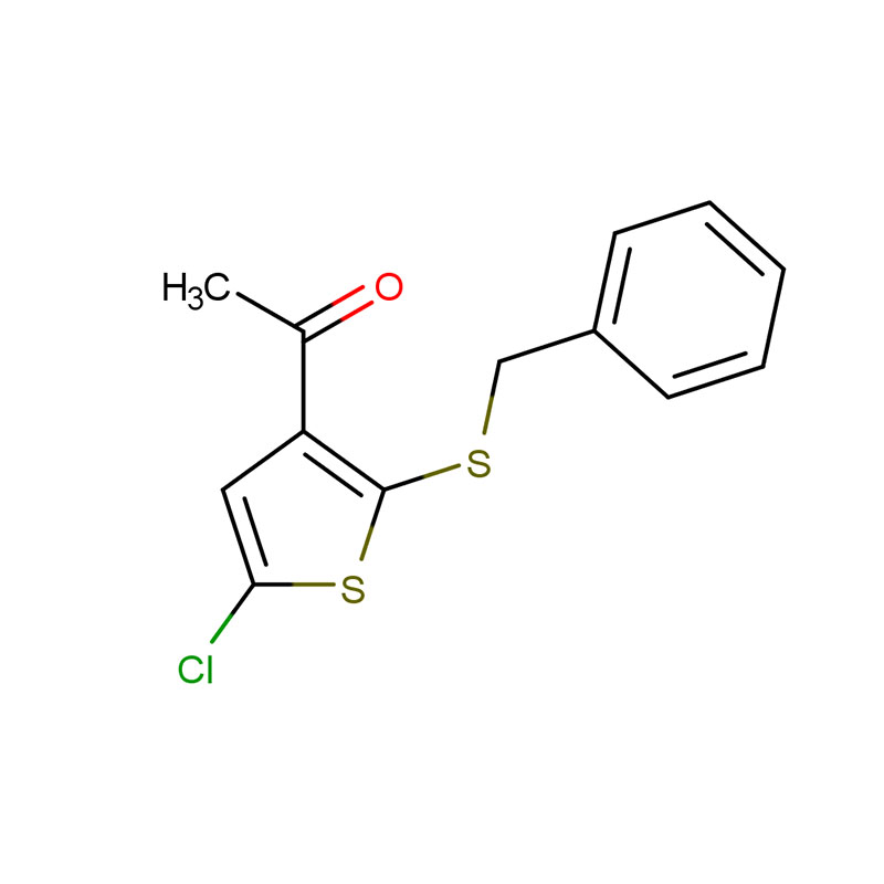 1-(2-(苄基硫代)-5-氯噻吩-3-基)乙酮