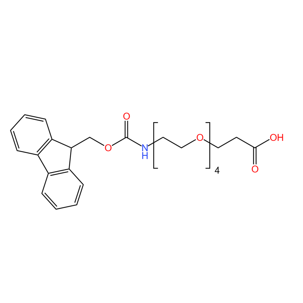9-芴甲氧羰基-氨基-四乙二醇-丙酸  98%