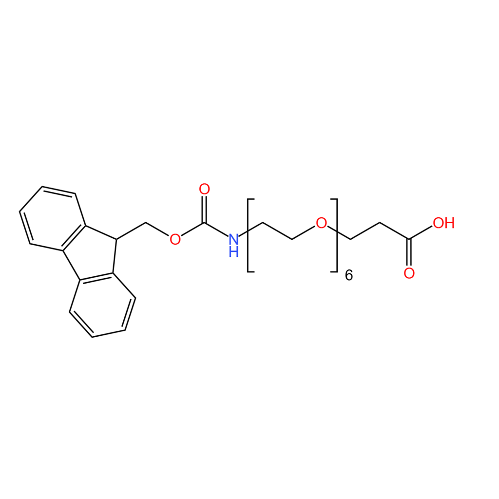 9-芴甲氧羰基-氨基-六乙二醇-丙酸 98%