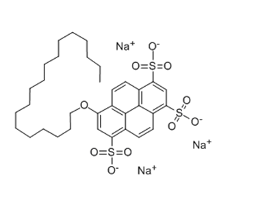10-十八烷基芘-1，3，6-三嗍砜酸三钠盐
