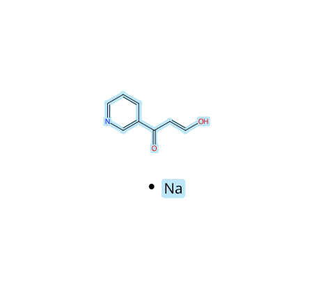 2-Propen-1-one, 3-hydroxy-1-(3-pyridinyl)-, sodium salt (1:1)