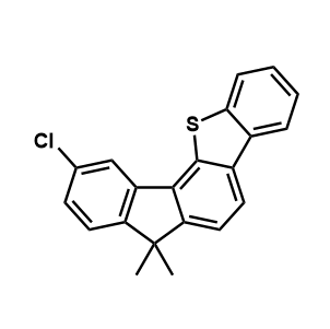 10-氯-7,7-二甲基-7H-苯并[b]芴并[3,4-d]噻吩