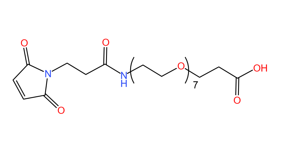 马来酰亚胺-七乙二醇-丙酸  98%