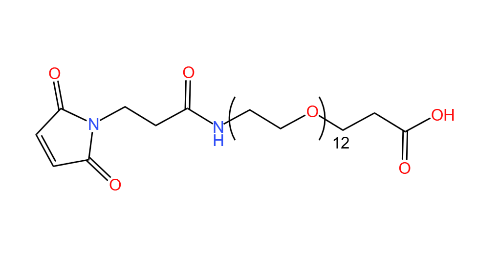 马来酰亚胺-十二乙二醇-丙酸  98%