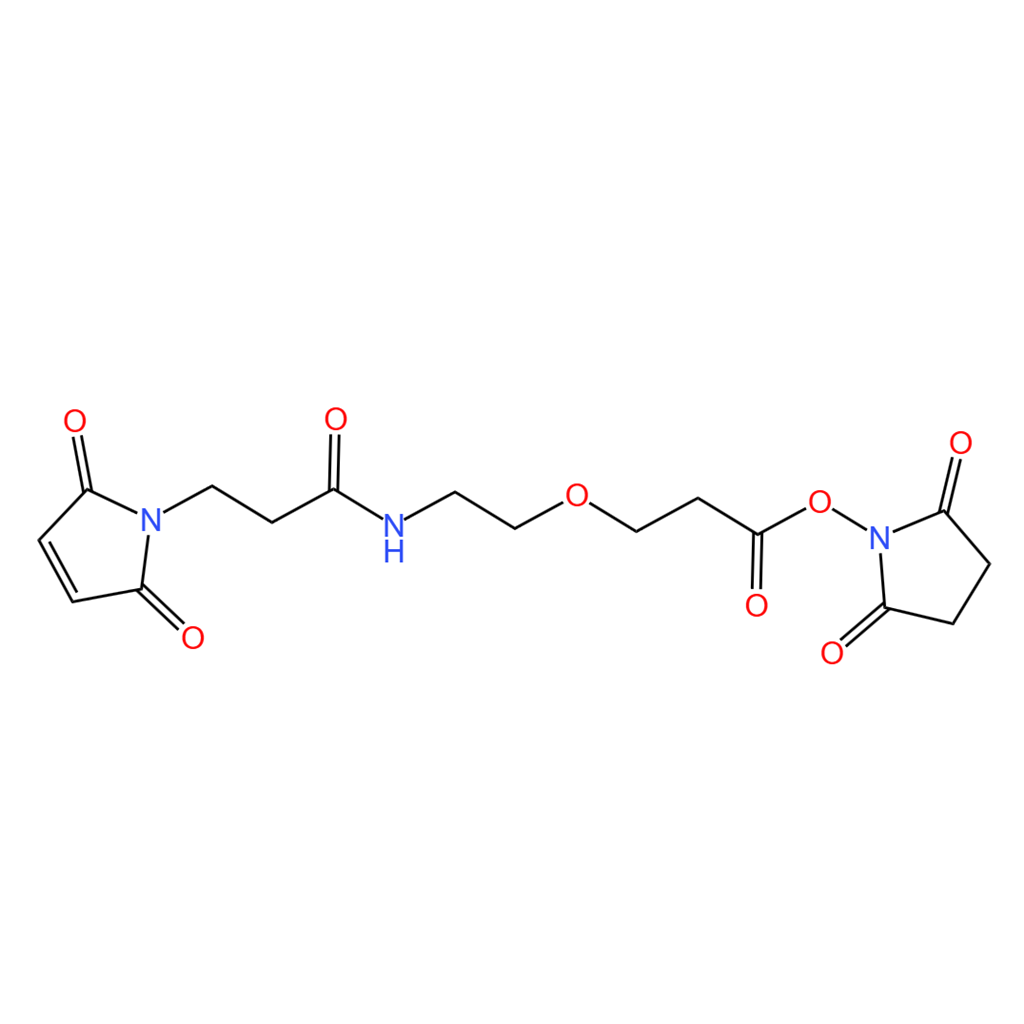 马来酰亚胺-乙二醇-丙酸琥珀酰亚胺酯  98%