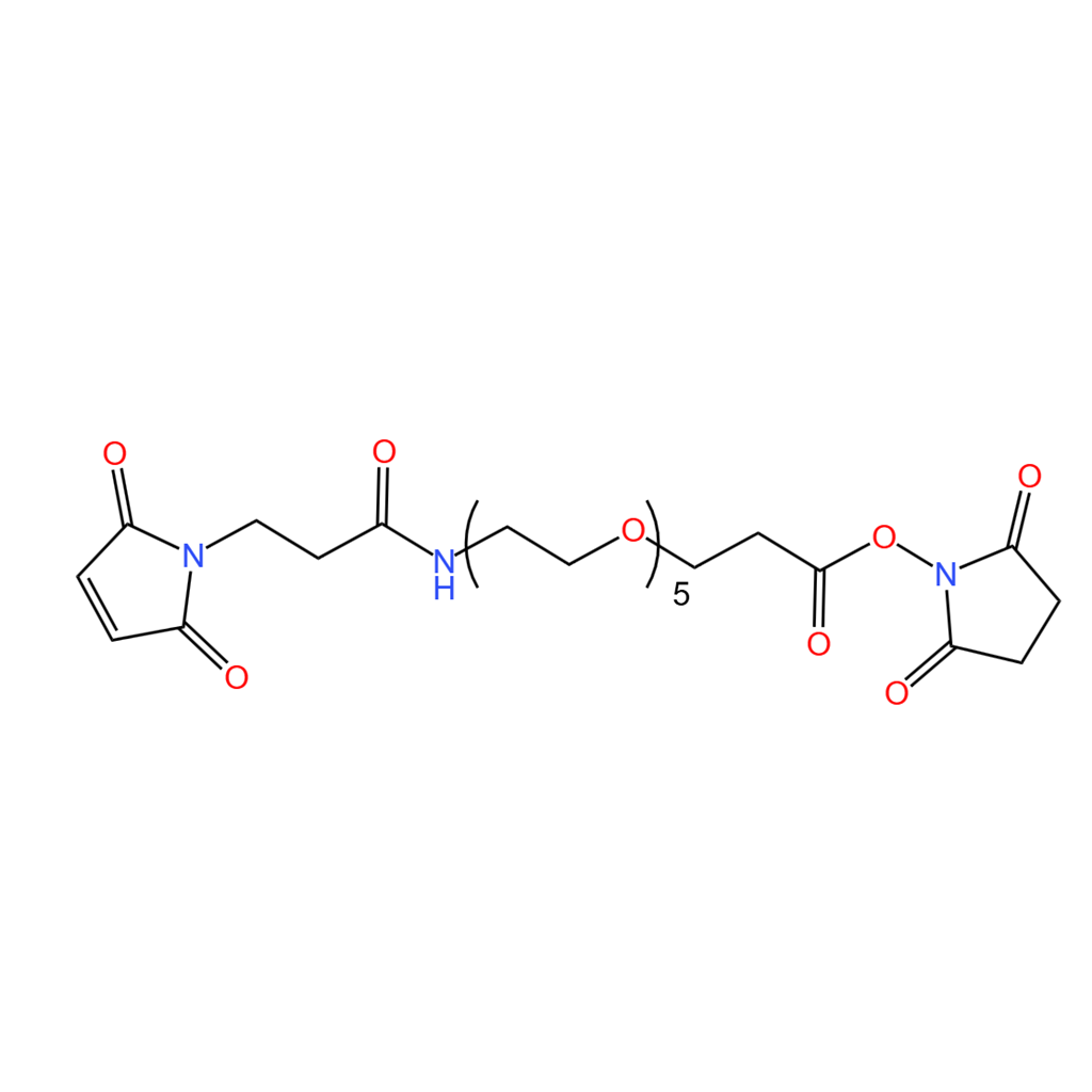 马来酰亚胺-五乙二醇-丙酸琥珀酰亚胺酯  98%