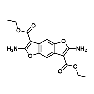 2,6-二氨基-3,7-双(乙氧羰基)苯并<1,2-b:4,5-b'>二呋喃