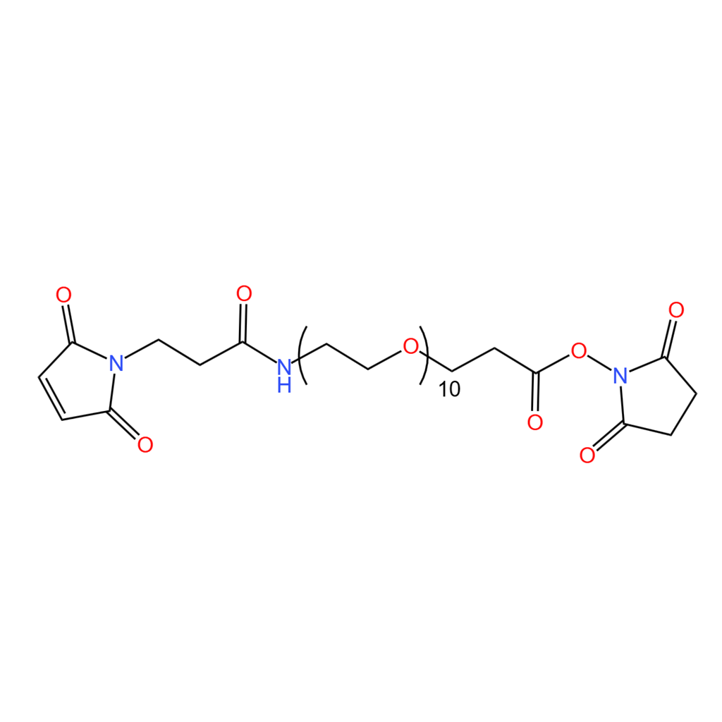 马来酰亚胺-十乙二醇-丙酸琥珀酰亚胺酯  98%