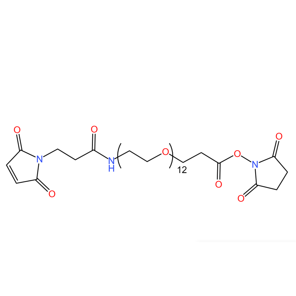 马来酰亚胺-十二乙二醇-丙酸琥珀酰亚胺酯  98%
