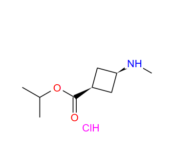 Isopropyl (1S,3S)-3-( methylamino ) cyclobutane - 1 - carboxylate hydrochloride