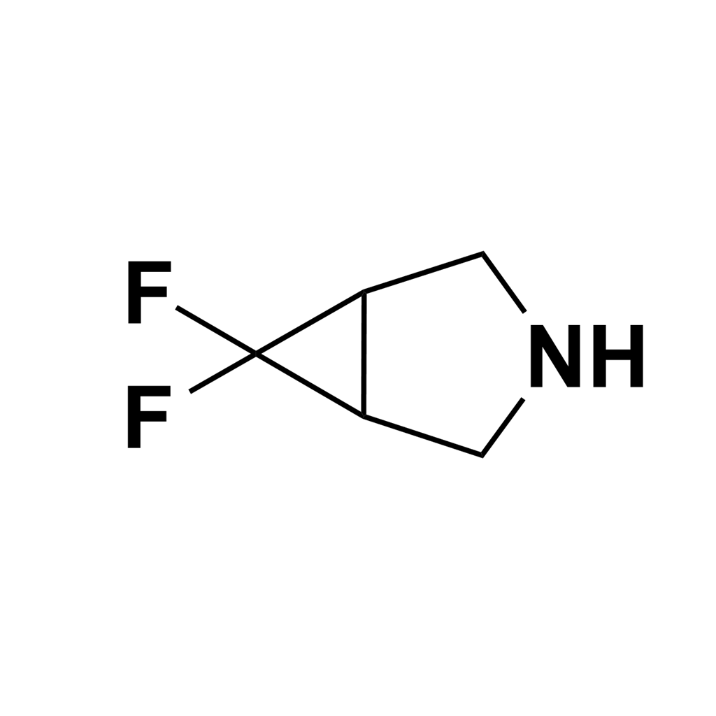  6,6-二氟-3-氮杂双环[3.1.0]己烷 1215166-78-1