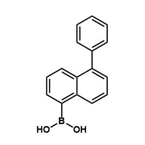(5-苯基萘-1-基)硼酸