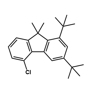 1,3-二叔丁基-5-氯-9,9-二甲基-9H-芴
