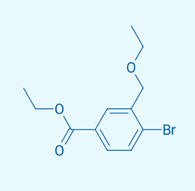 4-溴-3-乙氧基甲基-苯甲酸乙酯  948349-66-4