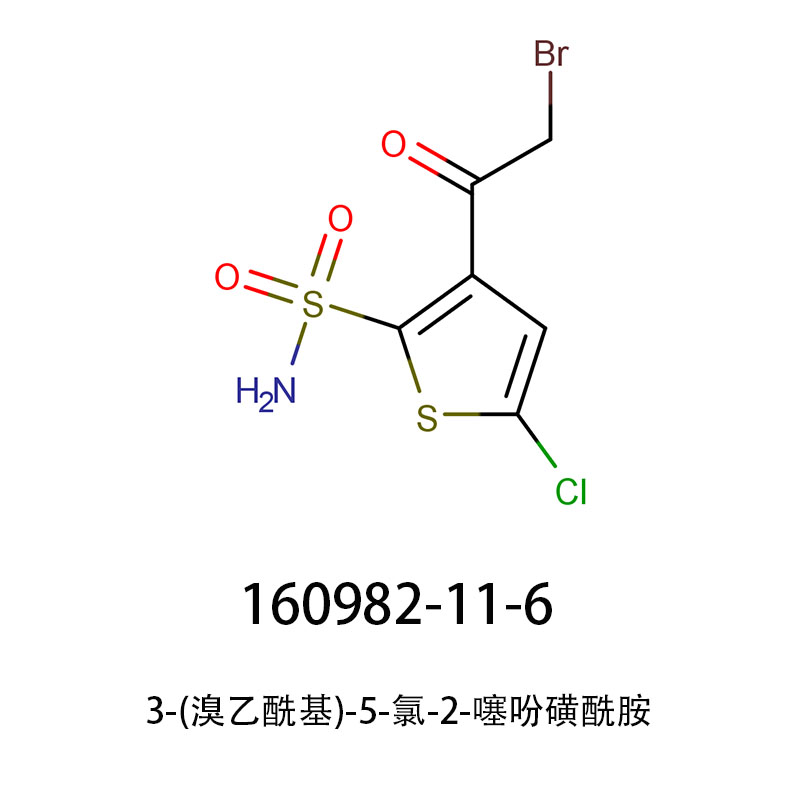 3-(溴乙酰基)-5-氯-2-噻吩磺酰胺