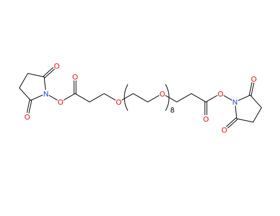 丙酸琥珀酰亚胺酯-八乙二醇-丙酸琥珀酰亚胺酯  98%