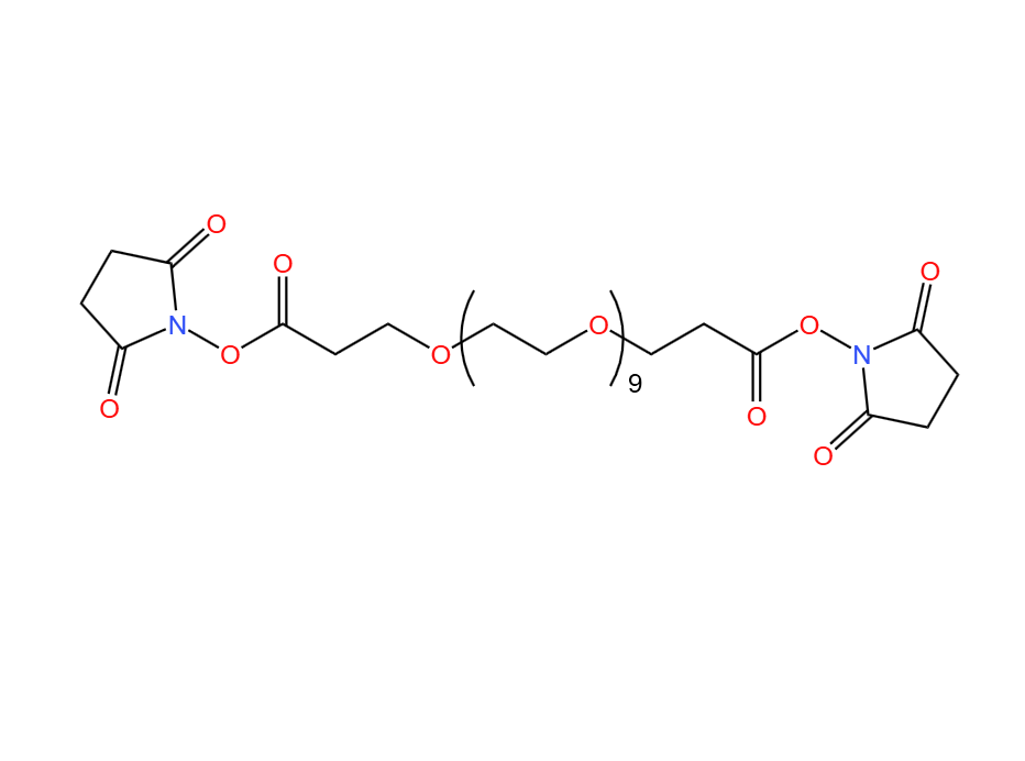 丙酸琥珀酰亚胺酯-九乙二醇-丙酸琥珀酰亚胺酯  98%