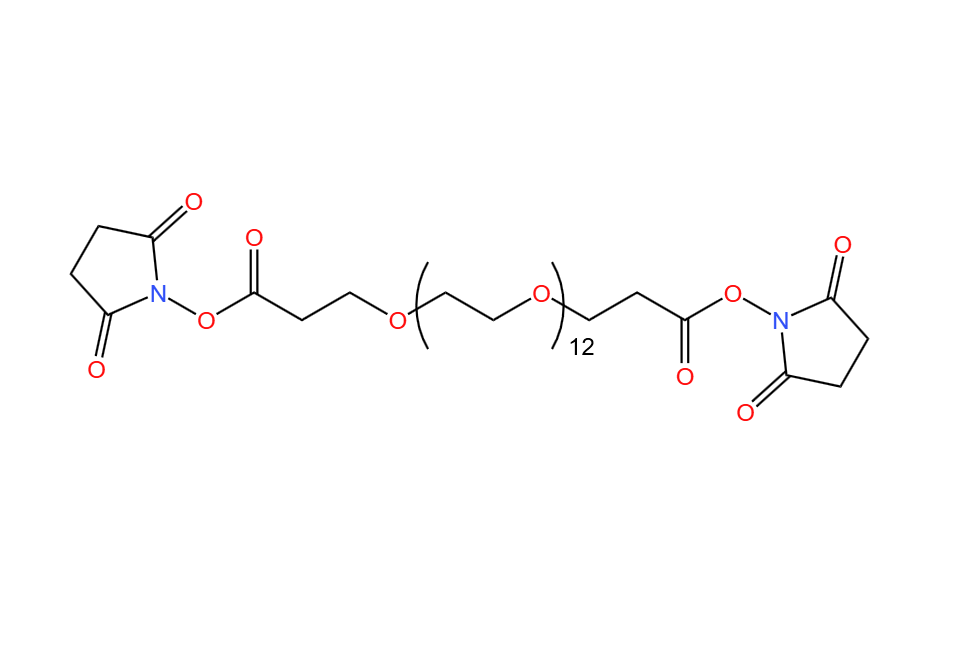 丙酸琥珀酰亚胺酯-十二乙二醇-丙酸琥珀酰亚胺酯  98%