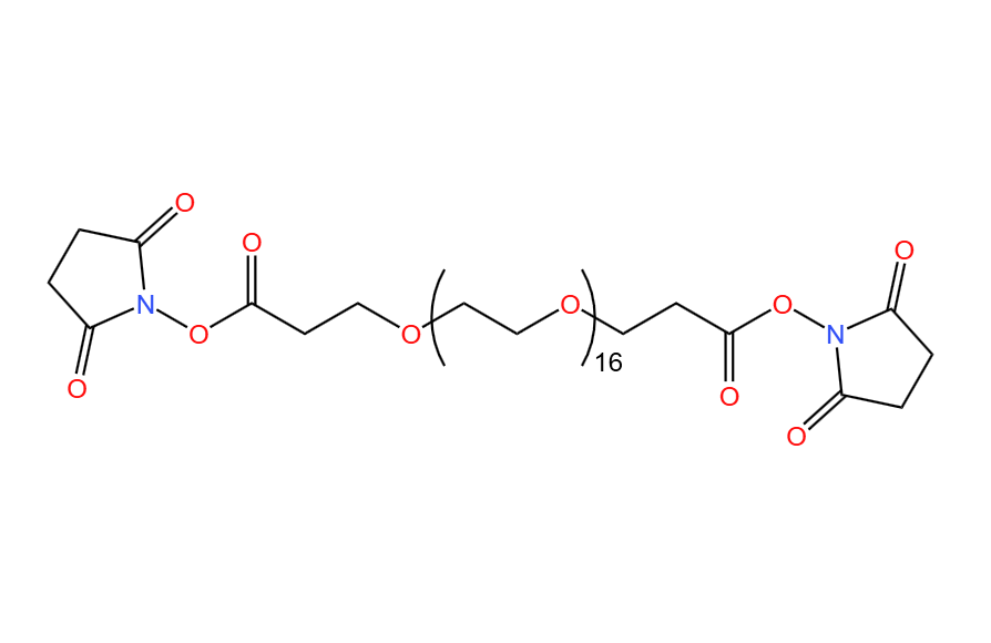 丙酸琥珀酰亚胺酯-十六乙二醇-丙酸琥珀酰亚胺酯  98%