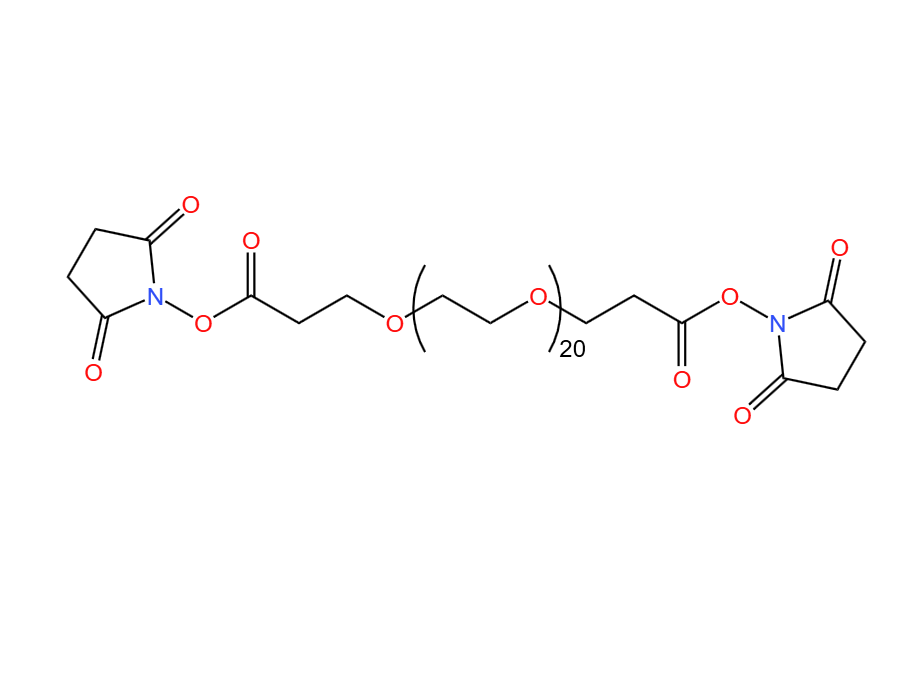 丙酸琥珀酰亚胺酯-二十乙二醇-丙酸琥珀酰亚胺酯  98%