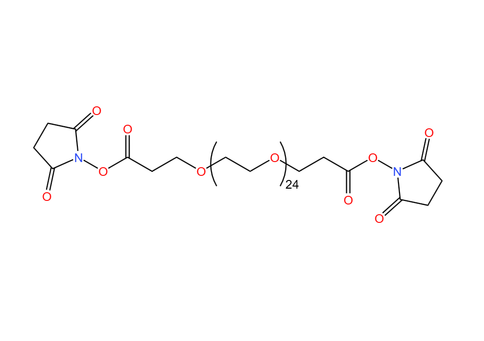 丙酸琥珀酰亚胺酯-二十四乙二醇-丙酸琥珀酰亚胺酯  98%