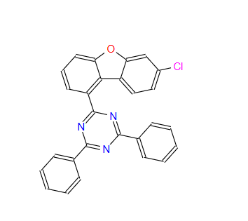 2-(7-氯二苯并[b,d]呋喃-1-基)-4,6-二苯基-1,3,5-三嗪