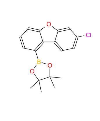 7-氯-1-(4,4,5,5-四甲基-1,3,2-二氧硼杂环戊烷-2-基)二苯并呋喃