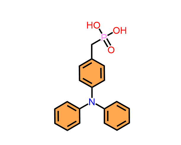 P-[[4-(二苯氨基)苯基]甲基]膦酸