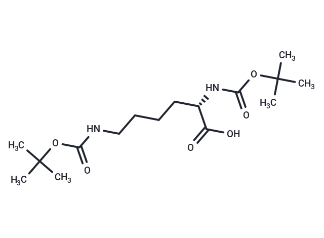 化合物 Boc-Lys(Boc)-OH|T65887|TargetMol