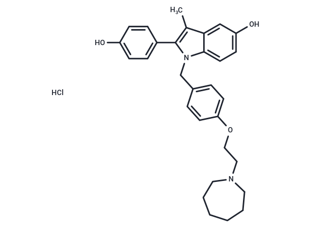 Bazedoxifene 盐酸盐|T6404|TargetMol