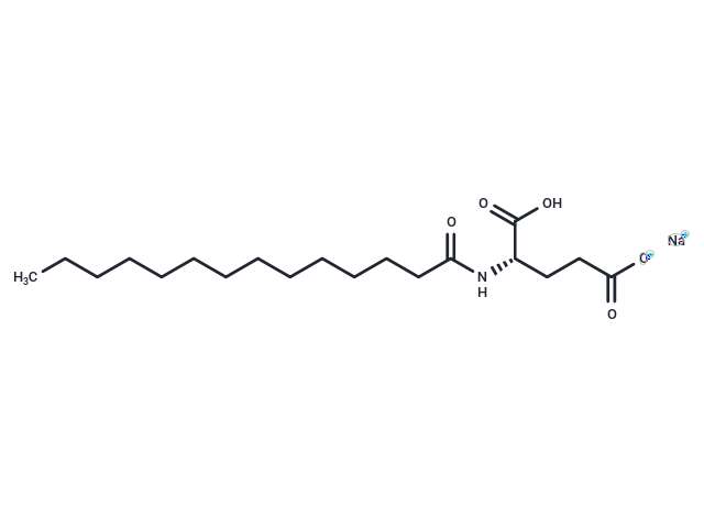 Myristoyl glutamic acid 钠盐|T73906|TargetMol