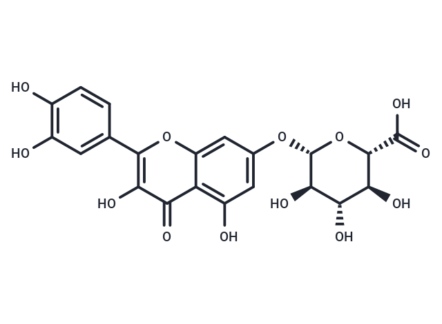 化合物 Quercetin 7-glucuronide|T80658|TargetMol