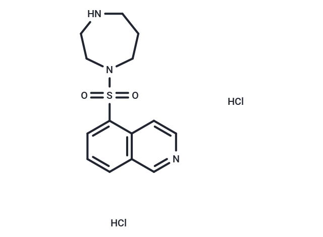 化合物 Fasudil dihydrochloride|T61382|TargetMol