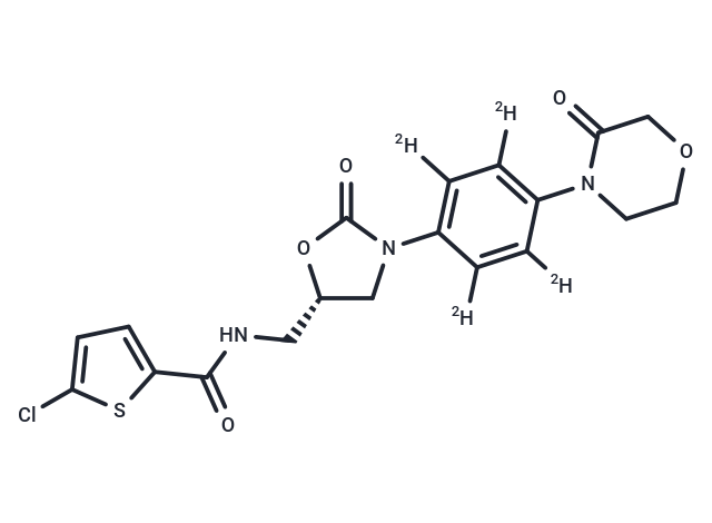 化合物 Rivaroxaban-d4|T12736|TargetMol